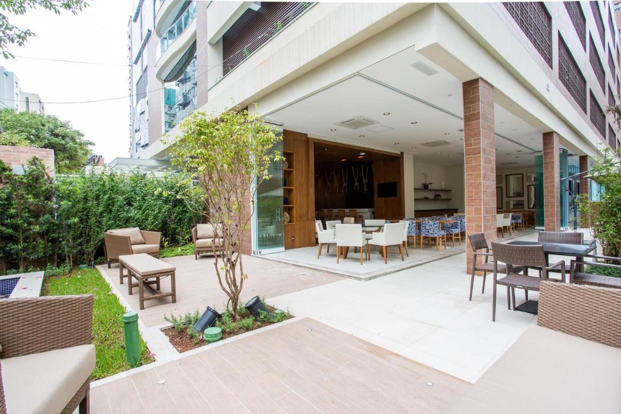 Estanconfor Praia Santos Ac Garagem Sacada Fechada Экстерьер фото